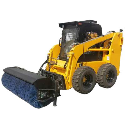 China JC60 China Machinery Repair Shops China Factory Cheap 850kg Wheel Mini Skid 61.2hp Hydraulic Steer Loader for sale