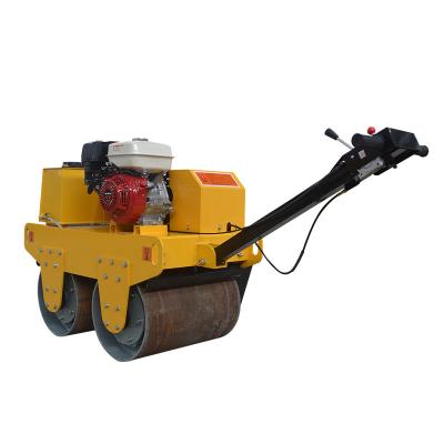 China Road Base Compaction Best Price Walk Behind Roller Compactor 30% Gradeability Road Roller Compactor Price for sale