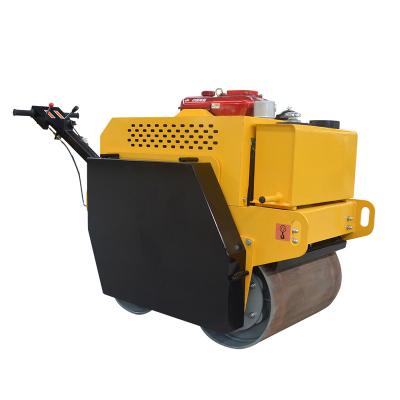 China Road base compaction 590kg double drum sidewalk road roller compactor machine diesel engine price for sale for sale