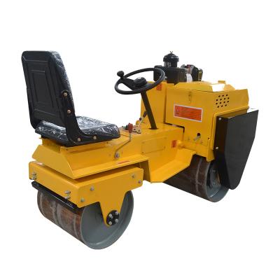 China New Small Mini Full Hydraulic Diesel Engine Road Base Compacting Double Drum Asphalt Vibratory Compactor Road Roller Machine for sale