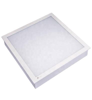 China Aperture 600x600mm 42w 60w Backlight Clean Room Industrial Bottom Recess Led Panel Light for sale