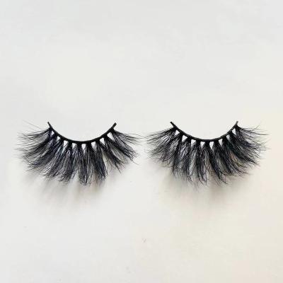 China Deeply 25mm mink eyelashes, reusable and cruelty free handmade false eyelashes, eyelash Korea for sale