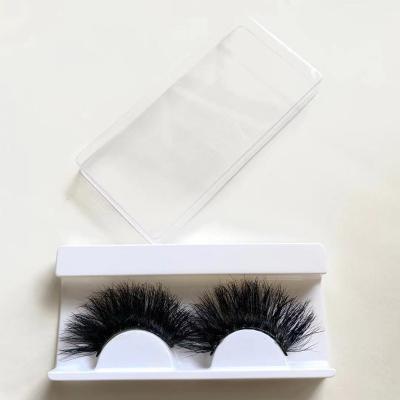 China 3D 25mm thick eyelashes, handmade Siberian mink eyelashes, cruelty-free and luxurious false eyelashes that can be reused for sale