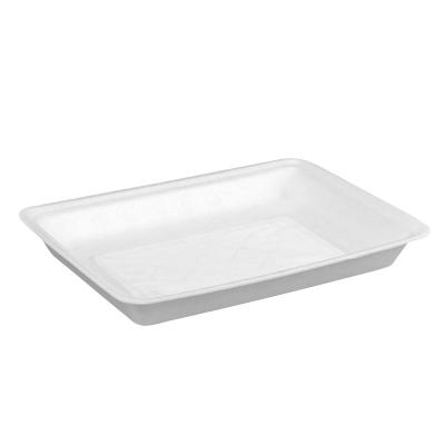 China 100% high quality disposable food grade materials foam trays for packaging fresh food seafood vegetable and fruit for supermarket and restaurant for sale