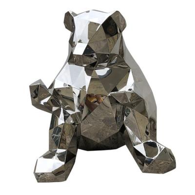 China Modern Custom Quality Assurance Stainless Steel Garden Animal Sculpture For Outdoor Decoration for sale