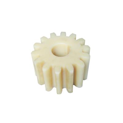 China Garment Shops Mighty Plastics Spur Gear Helical Gears Pinion For Concrete Mixer for sale