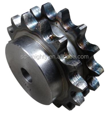 China Powerful Rubber 219 Track Conveyor Systems Sprocket Bajaj Bare Chain 135 Sprocket for sale