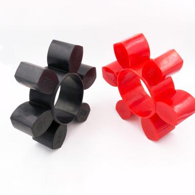 China Building Material Shops Powerful Types GR Factory Outlet Polyurethane And HRC Rubber Elastic Spider Jaw Coupling for sale