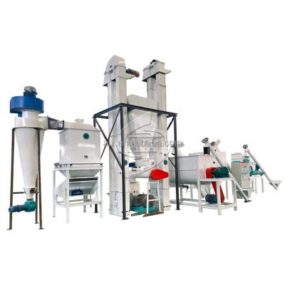 China Make animal feed processing machinery animal feed processing plant poultry livestock ruminant feed processing plant for sale