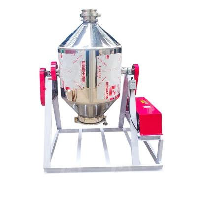 China High Efficiency Low Cost Food Seasoning Powder Mixer Powder Mixer Laboratory Drum Chemical Mixer for Foodstuffs Processing for sale