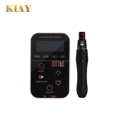 China PMU Power Supply LED Digital Permanent Makeup Screen Needle Cartridge Permanent Universal Tattoo Machine Cordless PMU Machine for sale