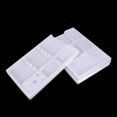 China Storage Washable Tattoo Ink Tray Tool PVC Tool Blister Disposable Material Microblading Auxiliary Storage Box for sale