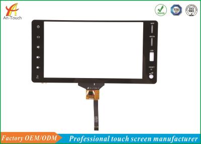 China Waterproof Auto Touch Panel Screen , 8 Touch Panel Capacitive Type High Resolution for sale