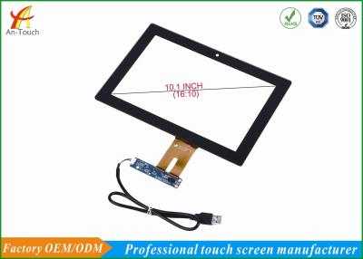 China Waterproof Industrial Touch Panel 10.1 Inch 232.5x151.95mm Active Area for sale