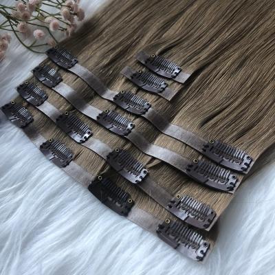 China 100% Body Wave Hair Extension Clip In Hair Extensions Wholesale Remy Seamless Hair Clip Ins Clip In Hair Extension for sale