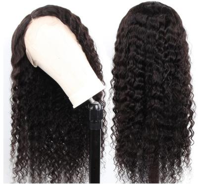 China Natural Pre Plucked Curly Curly Transparent Lace Frontal 13x6 Lace Frontal Wig Hd Hair Body Wave Lace Front Human Hair Wig Wholesale for sale