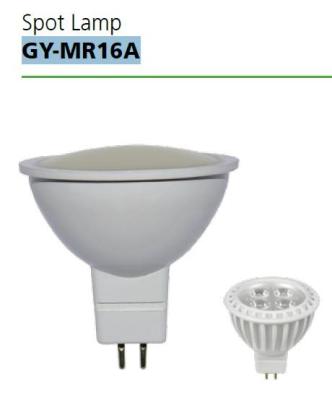 China Proyector de GY-MR16A SMD LED, proyectores de 5W 7w LED con la vivienda de aluminio/plástica en venta