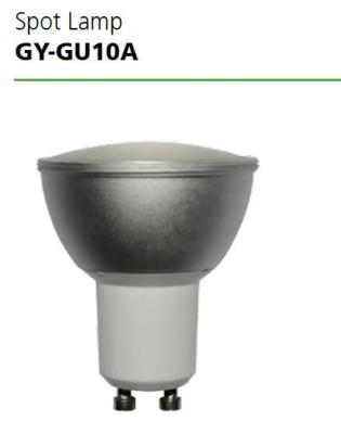 China 5W / ahorro de la energía de la lámpara GY-GU10A del punto de 7W LED con el consumo de una energía más baja en venta