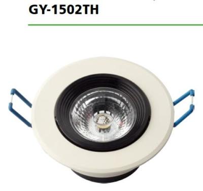 China El LED ahuecado abajo enciende GY-1502TH 7W 3000k/6500k con alimentación externa en venta