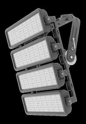 China Anti Glare High Power Outdoor LED Flood Lights / Ip65 Led Flood Light Gray Housing Color for sale