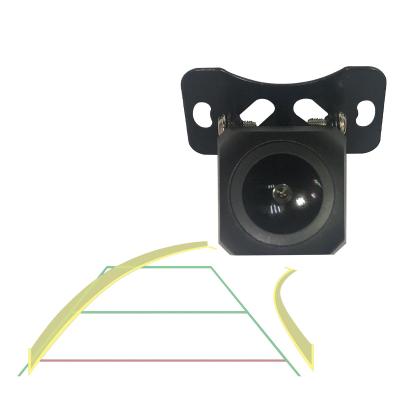 China Waterproof AHD Wide Angle Big Fisheye Lens With Auxiliary Line Track Car Reversing Rearview Camera for sale