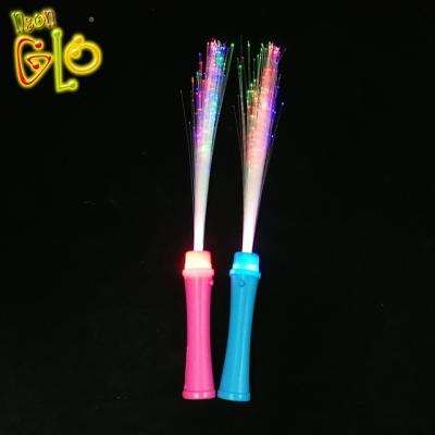 China Promotional 3 Functiom Fiber Optic LED Stick Light Up With Flashing Light for sale