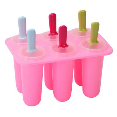 China Good Sustainable Ice Cream Wholesale Customized High Quality Silicone Popsicle Molds for sale