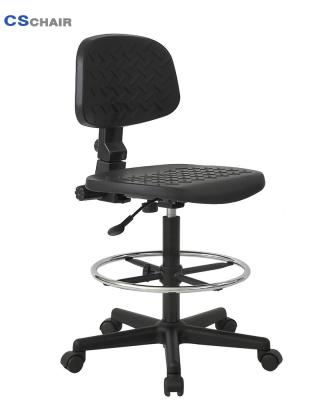 China (Height) PU Adjustable Industrial Drafting Chair for sale