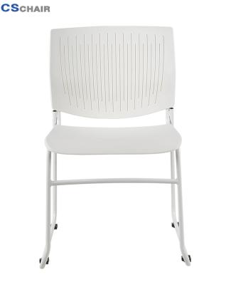 China Stackable Reception Seating Stackable Visitor Chair for sale