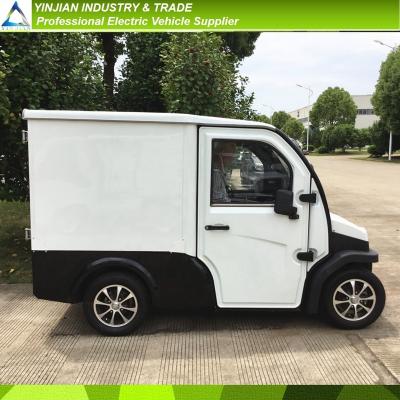 China Electric Cargo Drive Car for EEC Approved 4000w Trolley Electric Transit Motor Electric Van with CoC for sale