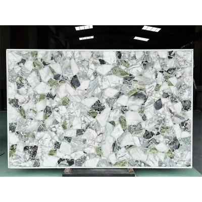 China New Design Modern Special Cold Jadeite Marble Excellent Technical Support Luxury Stone Wall Panels for sale