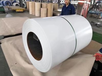 China 0.5mm Skin Color Coated Aluminum Coil Tile For Chemical Plant Pipeline Tank for sale