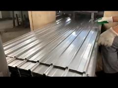 Aluminum corrugated board