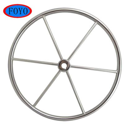 China Marine Hot Selling 6 Spoke Sailboat Steering Wheel For Marine Boats for sale