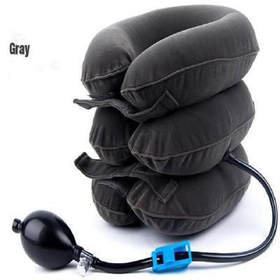 China OEM/ODM Available Comfortable Inflatable Neck Brace Traction Pillow Neck Brace Machine for Women and Men for sale