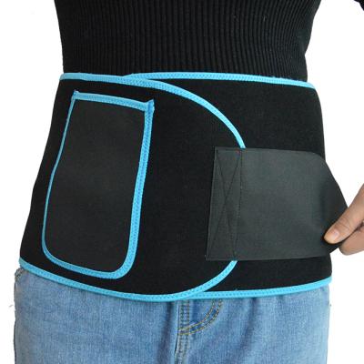 China Waist Trimmer Belt Neoprene Gym Workout Gym Waist Trainer Best Selling Lumbar Back Support Lumbar Support for sale