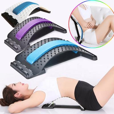 China Amazon Best Selling Adjustable Magnetic Massage Therapy Portable Acupuncture Back Stretcher for sale