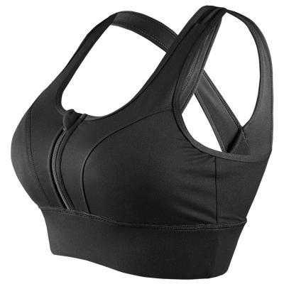 China Breathable women top shockproof fitness running workout yoga sports bra with best quality for sale