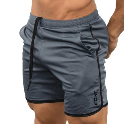 China New Design Anti-Wrinkle Quick-Dry Custom Athletics Gym Running Shorts Men's Pocket Printed Pocket With Zipper Sports Shorts for sale