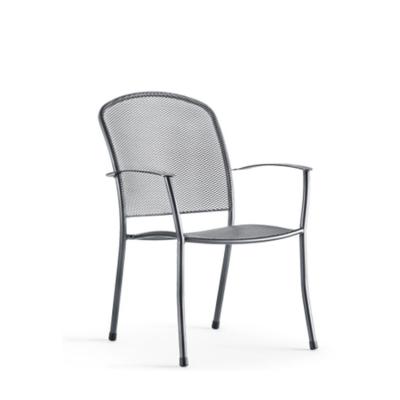 China E-Coating + Powder Coating Good Quality Stable Safety Expanded Steel Modern Furniture Dining Chairs for sale