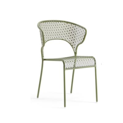 China E-Coating + Expanded Powder Coating High Seam Stabilize Solid Steel Modern Bar Dining Chairs Set for sale