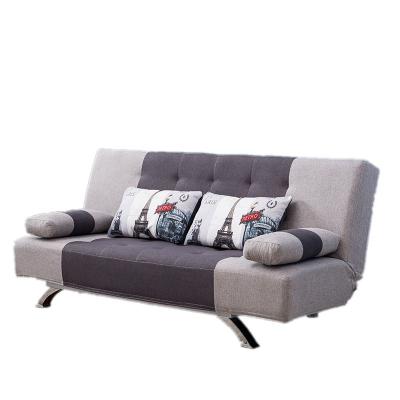 China Nordic Living Room Three-Seat Foldable Three-Seat Sofa Bed Multifunctional Dual-Use Fabric Extended Sofa Bed for sale