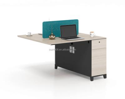 China Convertible Plank Modern Style MFC Office Corner Computer Wooden Executive Desks for sale