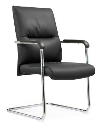 China Breathable PU Waiting Room Visitor Chair Executive Leather Ergonomic Office Chair for sale