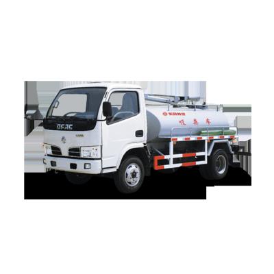 China 4x2 5 cubic meter sewage fecal suction truck brand new for sale for sale