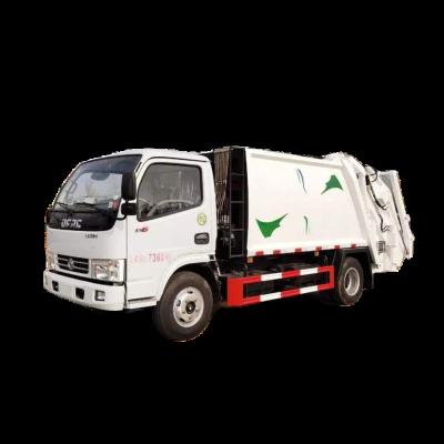 China 4x2 4 cubic meter compressed garbage truck rubbish compactor for sale