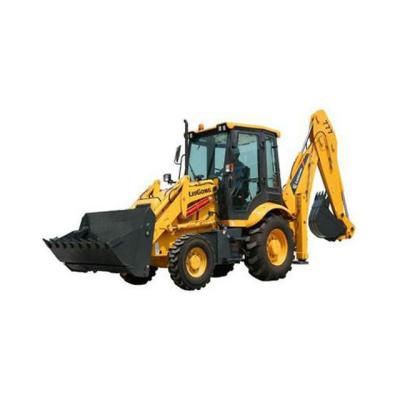 China Used Construction Machinery Liugong 8 Ton Backhoe Loader for sale