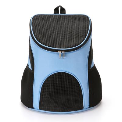 China Breathable Pet Carrier Backpack Dog Carrier Bag With Mesh Ventilation Cat Bag for sale