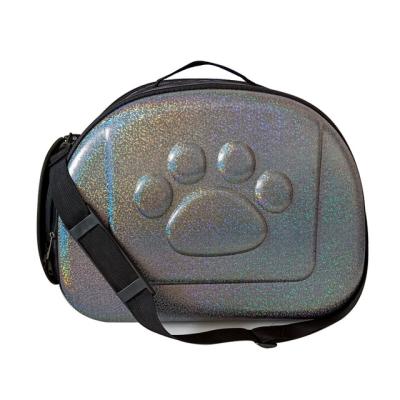 China Breathable Pet Carrier Cage Bag With Shoulder Strap Mat Side Open Breathable Cat Bag for sale