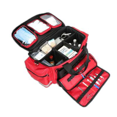 China Emergency First Aid Medical Emergency Kit Trauma Bag Medical Bag EMT Bag For Car Camping Home Hiking for sale